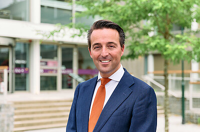 Wethouder Mark Marshall (VVD)